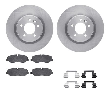 DYNAMIC FRICTION CO 6512-11078, Rotors with 5000 Advanced Brake Pads includes Hardware 6512-11078